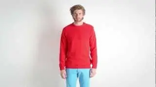 Armor Lux - Pull MARIN Heritage Rouge