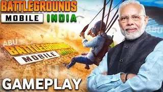 BATTLEGROUNDS MOBILE ПЕРВЫЙ ГЕЙМПЛЕЙ В ИНДИИ