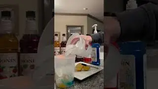 🍭cotton candy🍭 lemonade #lemonade #lemonaderecipe #freshsqueezed