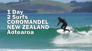 1 Day 2 Surfs COROMANDEL NEW ZEALAND Aotearoa