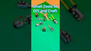Small Tools for DIY and Craft ❤️ Mini Drill Machine Make at Home  #diy #shorts #ytshorts