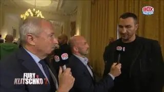 Wladimir Klitschko exclusive interview - Fury v Klitschko 2