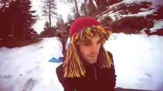 Sledding with the GoPro Hero 3 HD - Snow Day