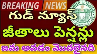 TS Employees and Pensioners March Salaries Pensions Credited District Wise|మార్చి జీతాలు పెన్షన్లు