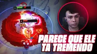 A fila bugou e eu cai contra um diamante 2...