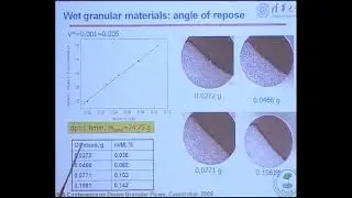 Multiple Speakers | Modelling and experiments of wet granular flows in rotating drums