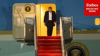 WATCH: President Trump Returns To JBA On Air Force One After Alaska Summit With Russia&rsquo;s Putin