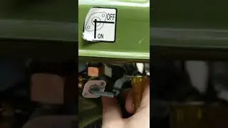 Generator governor adjustment