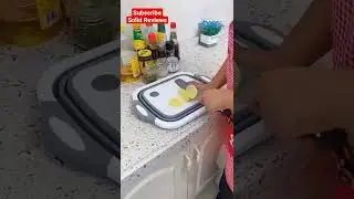 3 In 1 Retractable Chopping Board Cleaning And Drain Basket Kitchen Tools