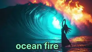 Ocean Fire | Chill & EDM Vibes | &ldquo;Official Title Track&rdquo;2025 #song #oceanfire #video 