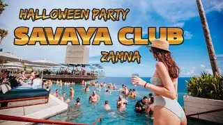 🔥Zamna Halloween Party In Savaya Club | Bali Indonesia
