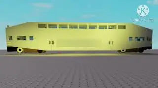 What The Custom Bombardier Bilevel Series 6 Cafe Cab Cars Look Like