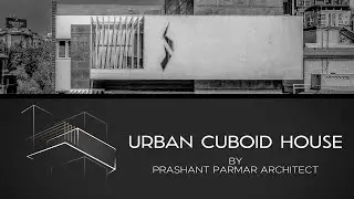 #Urban #Cuboid #House In #Ahmedabad 2800 sq.ft. By Prashant Parmar #Architect #BungalowinAhmedabad