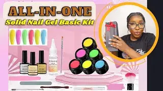 Solid Cream Gel Kit Unboxing ft BuriBuri | Beginner Friendlly Nail Kit