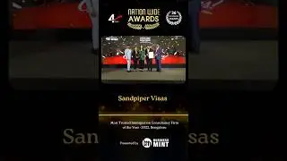 Sandpiper Visas | #Businessmint #NationwideAwards - 2022 | Bengaluru | #Shorts