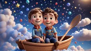 The Cloud That Became a Boat | Imaginative Bedtime Song for Kids | Baby Rhymes & Dreamy Lullabies