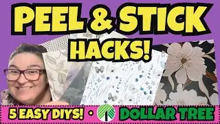 5 Peel & Stick Hacks That Look EXPENSIVE (But Cost Almost Nothing!)