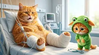Mama Cat Gets Hurt Because of the Ginger Kitten&rsquo;s Trap 😿🐾