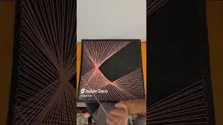 geometric shape by string art