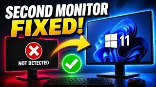 Fix Windows 11 Not Detecting Second Monitor (Dual Display Issue)