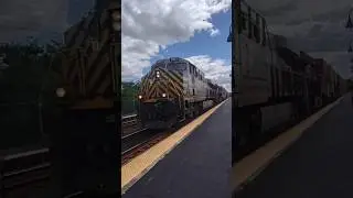 Ex-CITI Rail leading CN intermodel train #3967 to Wisconsin #railway #railfan #train