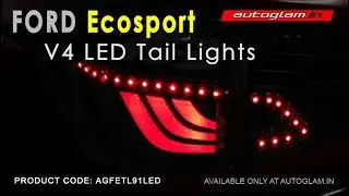 Ford Ecosport | V4 Style | LED Taillights | AGFETL91LED | Autoglam