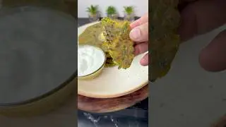 Healthy Hearty and Gluten Free Palak Paratha #food #recipe