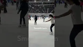 Basic smooth turn #skating #shorts