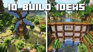 10+ Build Ideas for your Minecraft Survival World | 1.21