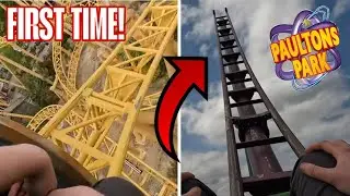 My FIRST Time at Paultons Park! *ON-RIDE POV’S* - Vlog May 2025