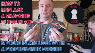 How To Replace a Magazine Floor Plate & Floor Plate Lock with a Performance Version, Canik SPX Rival