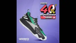 Adidas est&aacute; en Hot Fashion con 40%* de descuento en sneakers