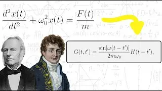 The Fourier transform to find the Green's function of the Harmonic oscillator