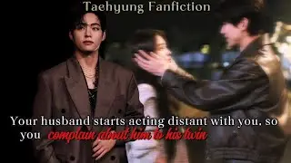 Your husband start acting distant with you so you complain about him to his twin || taehyung ff