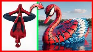 AVENGERS BUT SWAN 🦢 VENGERS All - Characters 🔥 Marvel - DC