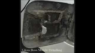 The most dirtiest inside fuel door cleaning!