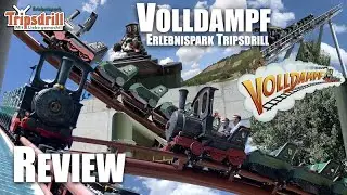 [Review] Volldampf | Erlebnispark Tripsdrill | NEU 2020! | Vekoma Family Boomerang