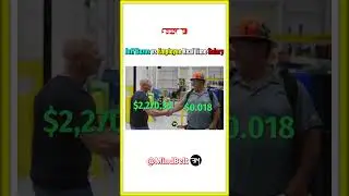 Jeff Bezos vs Employee Real Time Salary🤑🔥#jeffbezos #money #salary #usa #interview #podcast #shorts
