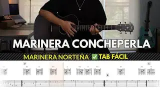 Cómo tocar Marinera Norteña Concheperla | TAB fácil (acordes)