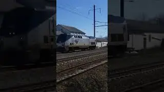 Amtrak P42DC 121 @ Paradise, PA #train #railroad #amtrak #p42dc