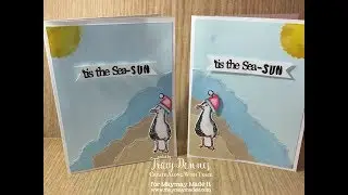 The Beach Christmas Card