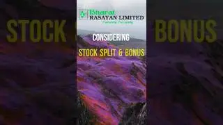 #BHARATRAS #considering #BONUS #STOCKSPLIT Bharat Rasayan Ltd share news #corporateactions