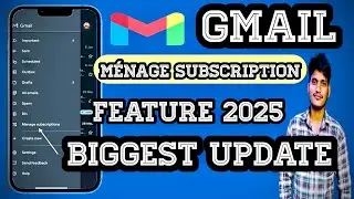 Gmail Manage Subscriptions Feature | Ab Bina Pareshani Unsubscribe Karo