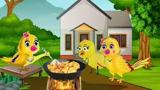 tunichidiya wale cartoon ki moral story||tunichidiya ki Kahani||green screen birds story||bird