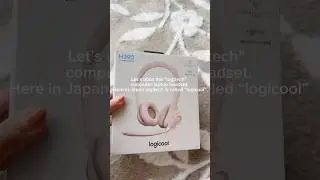 Unboxing logitech H390 usb headset in PINK 💕 #shorts #unboxing
