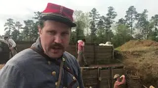 Fort Blakeley - Preparations