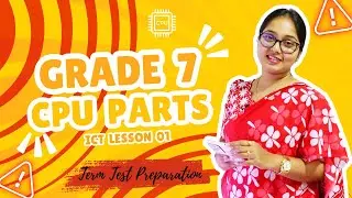 Basic Parts in the CPU - Part 1 👉 7 වසර ✨😱🌙✨  #exam #school #inspiration #motivational #status