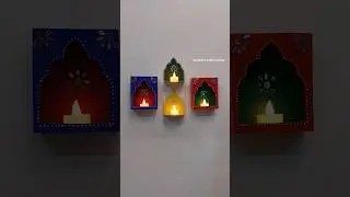 Diy Jharokha Wall Decoration| Diwali Decoration Idea #diy #shorts #diwali