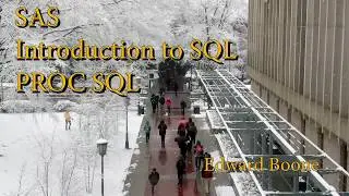 SAS Introduction to SQL:  Proc SQL