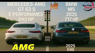 💸 Mercedes-AMG GT 63 S E Performance vs BMW M5 G90 &ndash; Hybrid Super Sedans Go Head to Head!